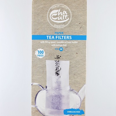 Paper Tea Filter Medium/Pot Size, Package of 100