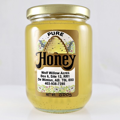 Wolf Willow Clear Honey 500g
