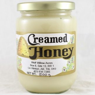 Wolf Willow Honey Creamed 500g